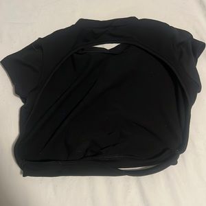 Bombshell open back Fit Tee